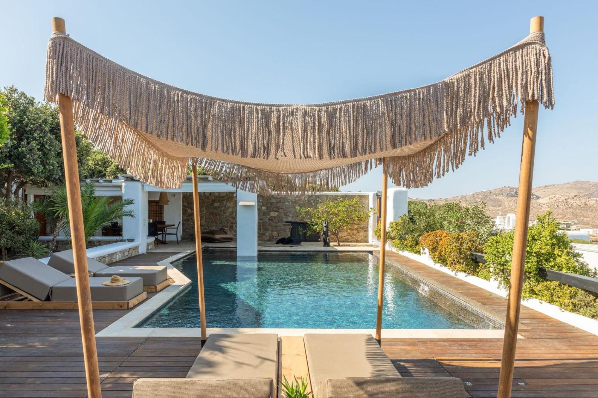 Myconian Platinum Senior & Deluxe Villas Kalafatis Buitenkant foto