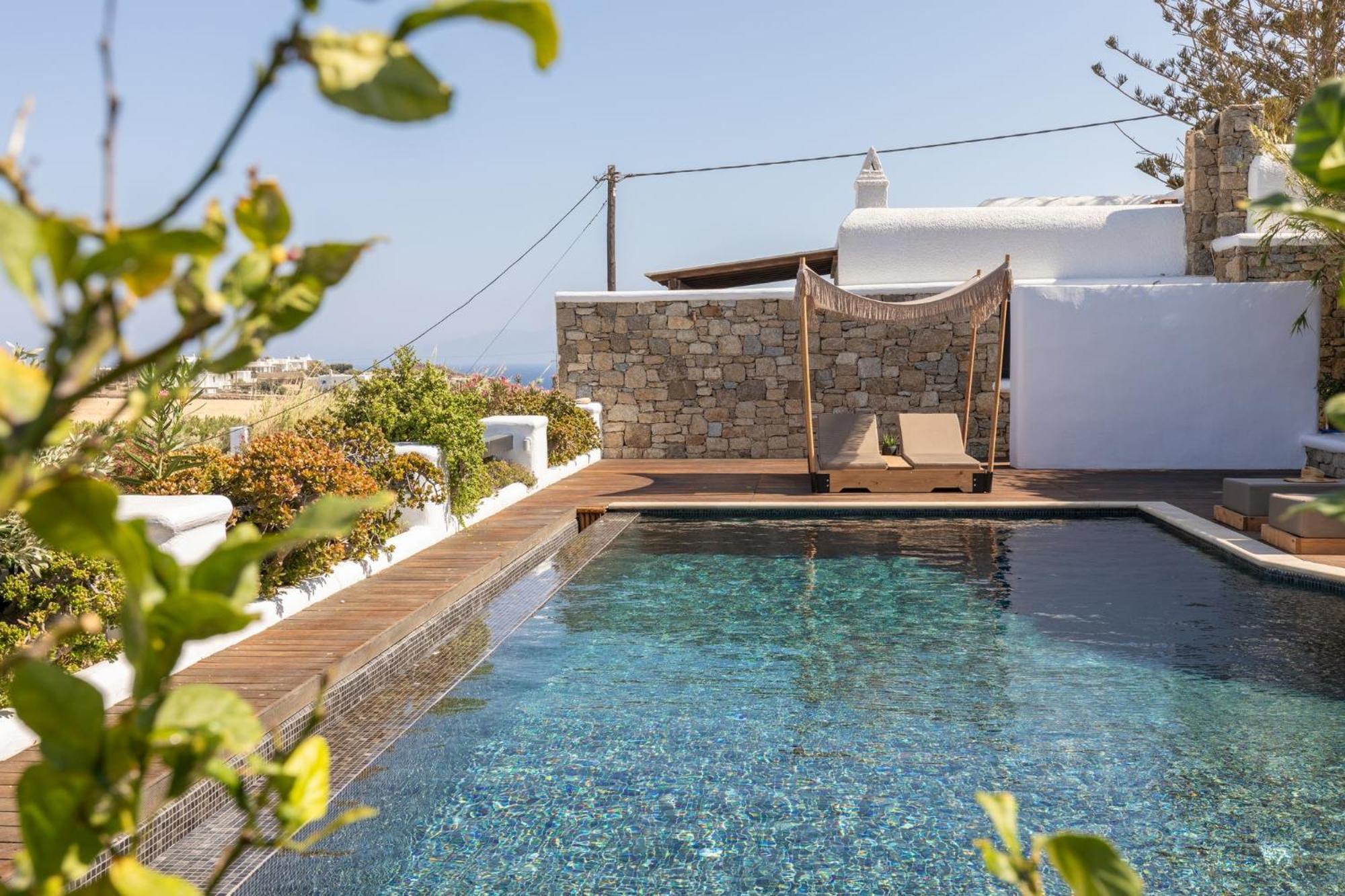 Myconian Platinum Senior & Deluxe Villas Kalafatis Buitenkant foto