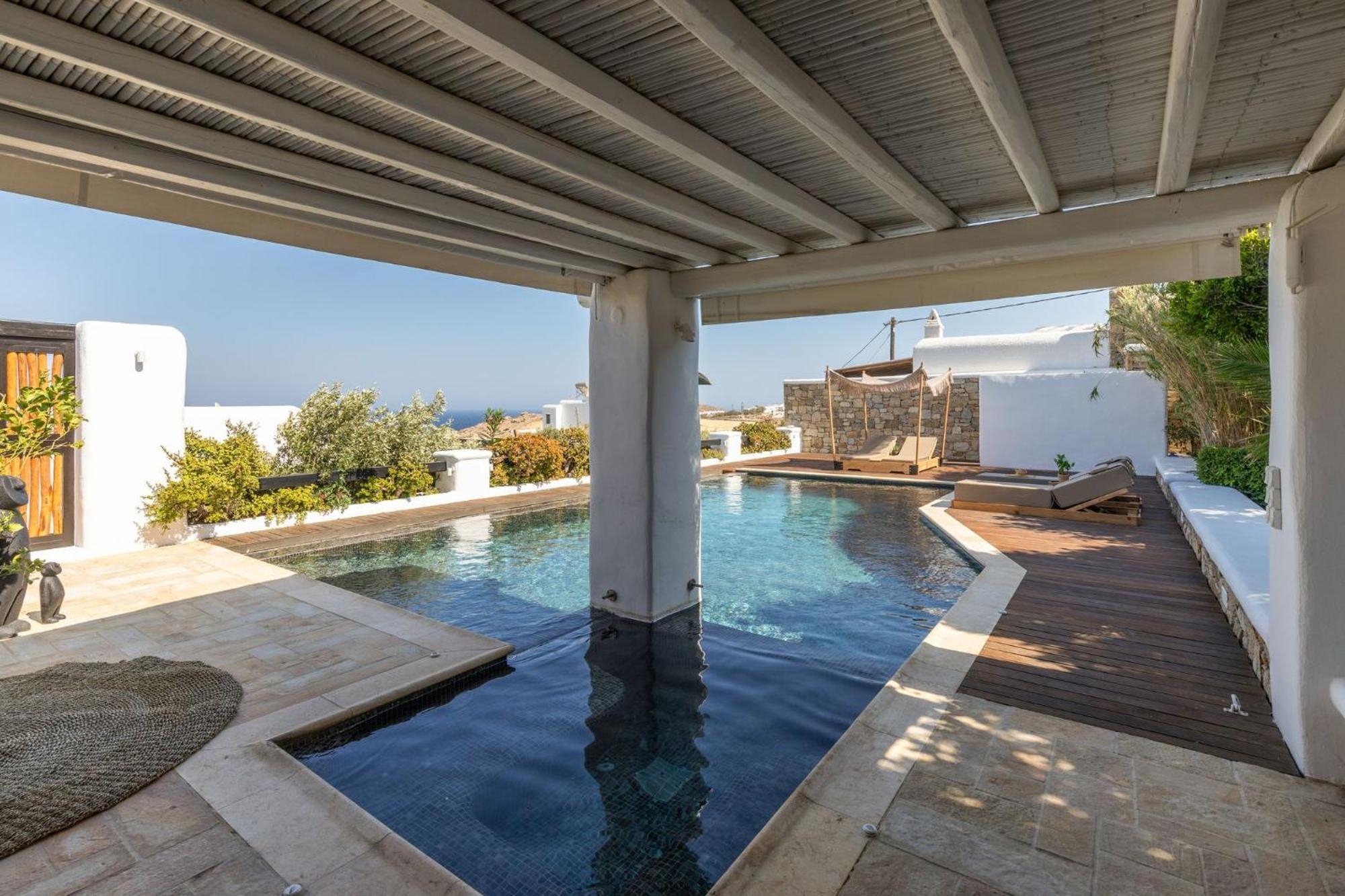 Myconian Platinum Senior & Deluxe Villas Kalafatis Buitenkant foto